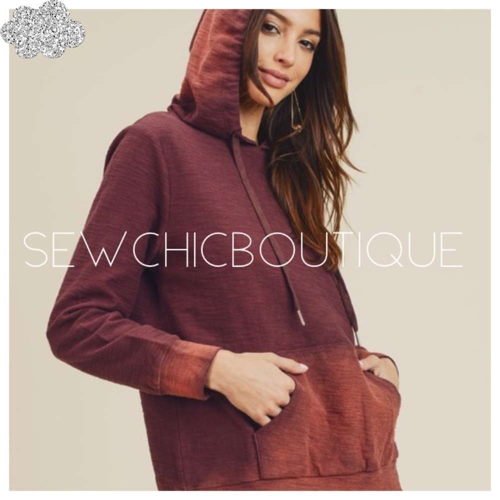 Port Enzyme Wash Hoodie with Kangaroo Pocket